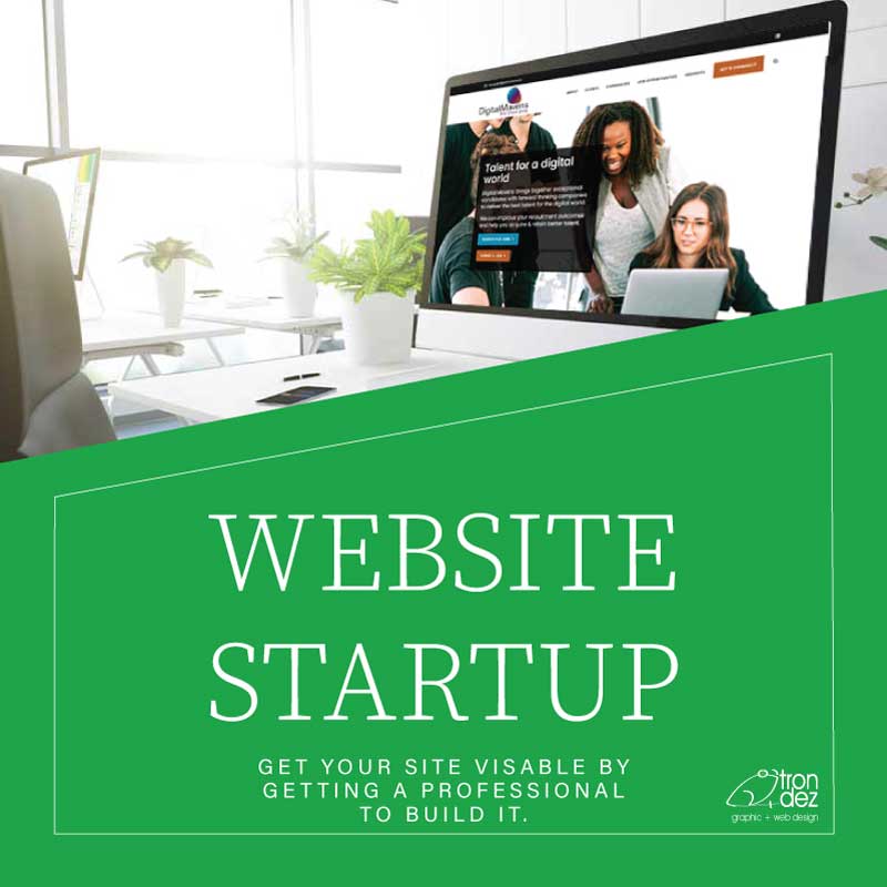 web designer in Brisbane and Ipswich website startup